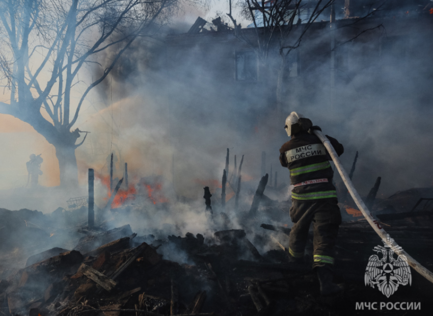 С начала года в Астраханской области случилось 2782 возгорания сухостоя