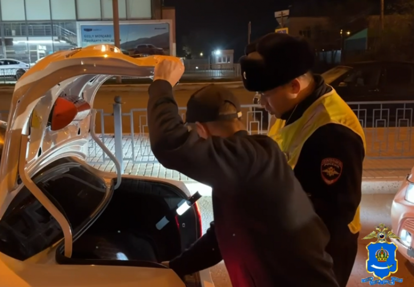 Задержанные в Астрахани водители не побоялись сесть за руль неисправного авто