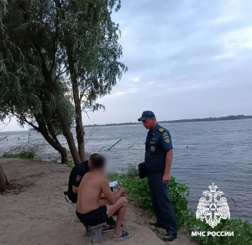 В Астраханской области утонул турист на глазах у друзей