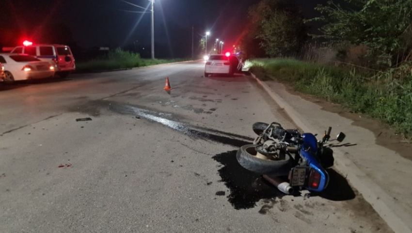 В Астрахани мотоциклист погиб, столкнувшись с иномаркой 