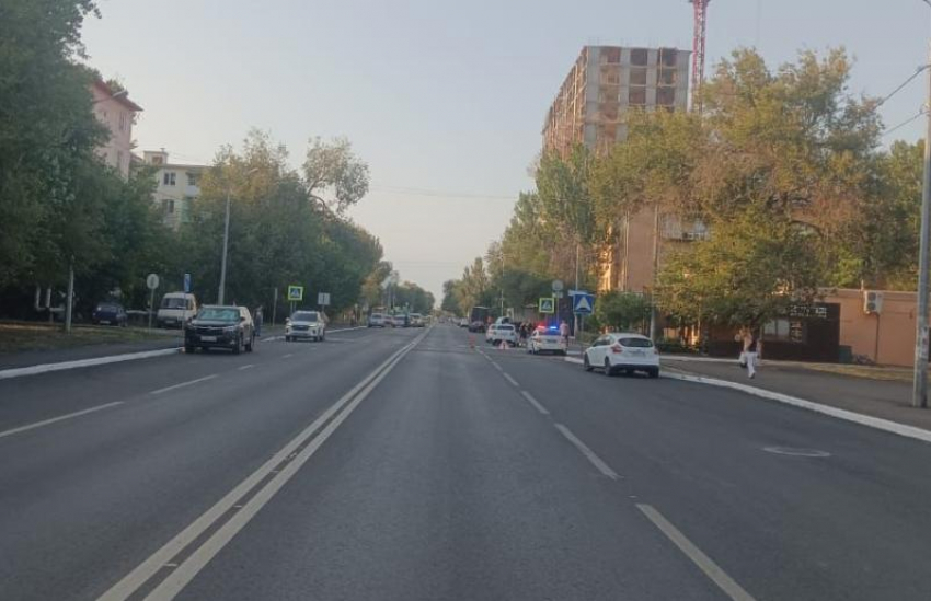 В Астрахани водитель «Лады» сбил девочку на переходе у школы