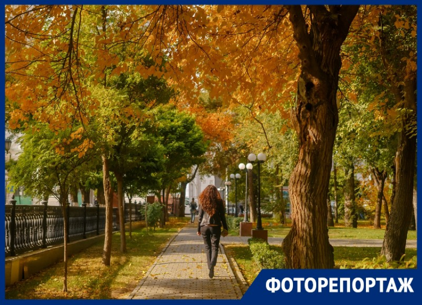 Золотая осень в Астрахани глазами фотографа 