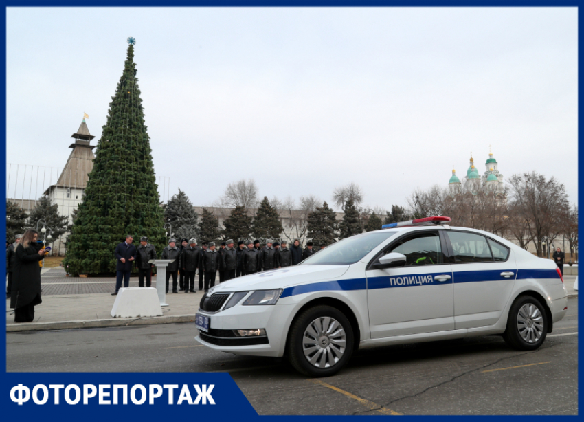 Астраханским полицейским прокачали тачки