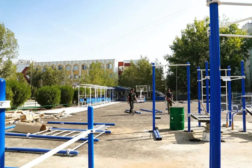 В Астрахани в микрорайоне Бабаевского появится «умная» спортплощадка