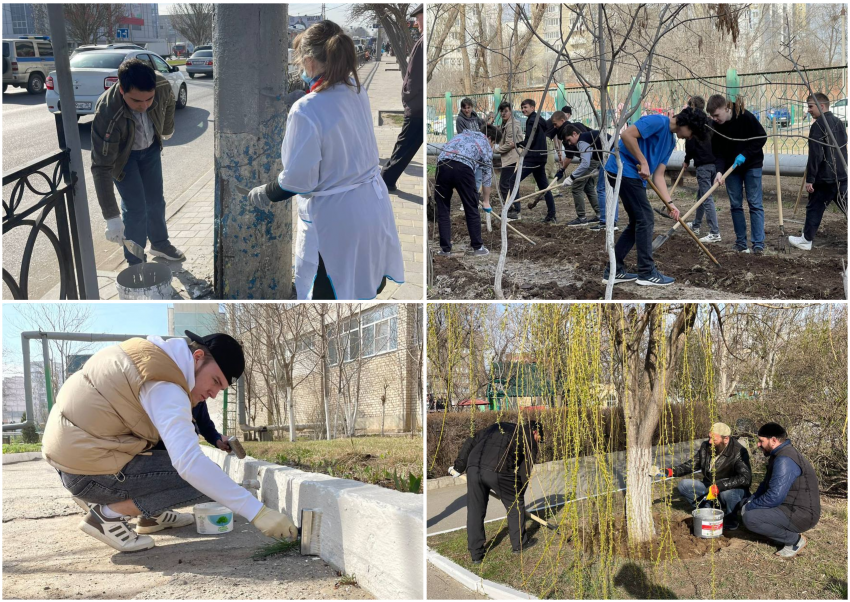 В Астрахани около 700 горожан и чиновников вышли на «Этно-субботник» и другие акции чистоты