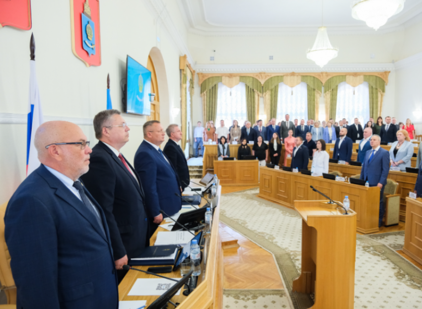 Состоялось заседание Думы Астраханской области