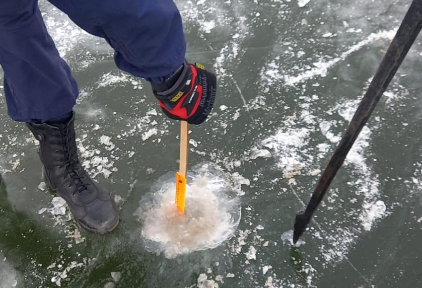 Лед в астраханских водоемах стал тоньше