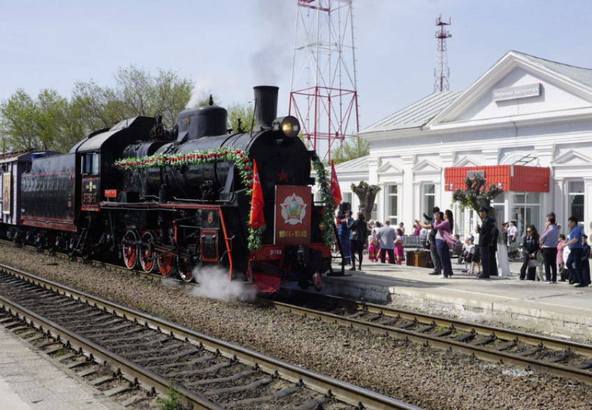 20 апреля в Астраханскую область прибудет ретропоезд «Воинский эшелон»