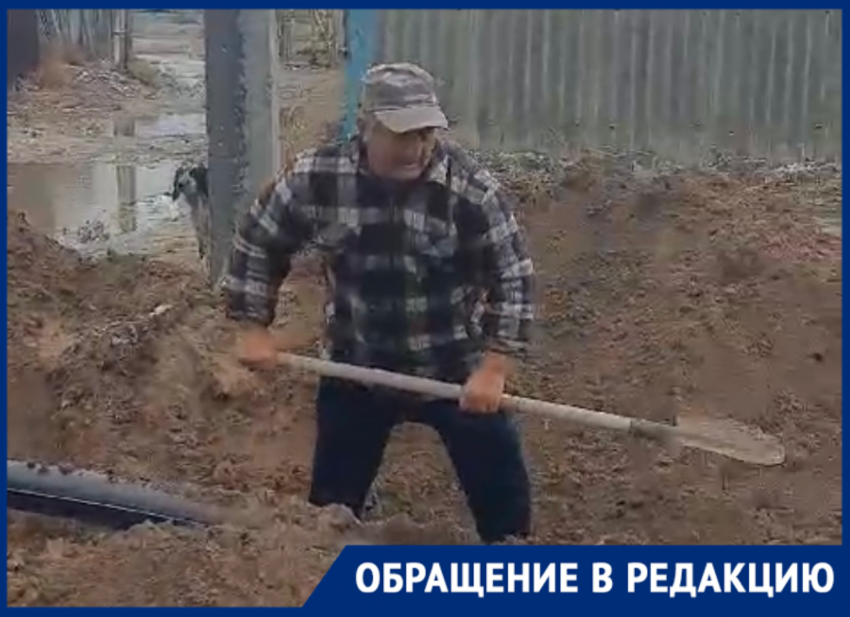 Жители Тишково в Володарском районе две недели сидят без воды