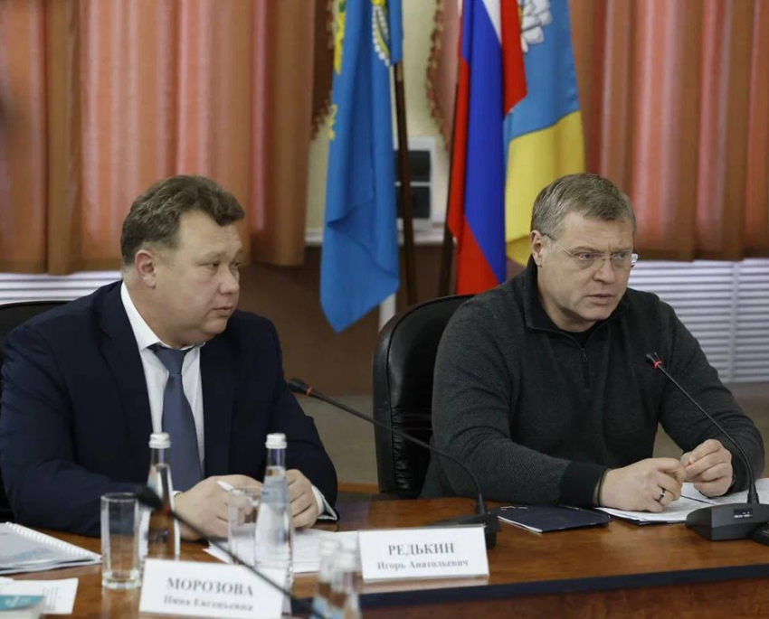 Астраханский губернатор встретился с новым главой Наримановского района